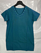 HAND EMBROIERED V NECKLINE BLUE KURTA FOR LADIES