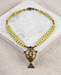 Tribal Dhokra Pendant Necklace