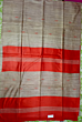 Handloom Stripe Tasar Ghicha Silk Saree 