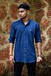 Indigo Khadi shirt