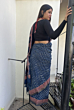 Tarapur Hand Block Print Cotton Saree