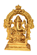 BRASS GANESH 7 INCH 