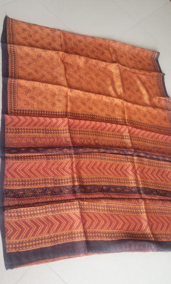tassar silk saree