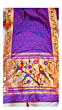 Handloom Paithani Silk Purple Saree