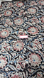Kalamkari Hand Block Print Cotton Cambric Fabric - Multicolor - 1 Meter(KBPF189)