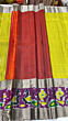 Double Ikat Zari Border Saree