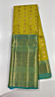 Yellow Soft Silk Saree with Green Border