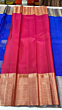 Handmade Soft Silk Saree with Blouse Piece