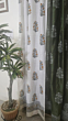 Hand Block Printed Curtains, Chanderi-Combination Curtains, Handloom Curtains, Curtains, Dharohars Curtains