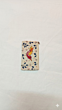 Hand-Painted Bird & Floral Folk Art Canvas Pouch
