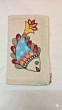 Hand-Painted Fish Motif Multi-Purpose Canvas Pouch