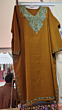 Brown Embroidered Kurta
