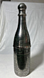 BRASS DECORATIVE METAL ENGRAVED BOTTLE