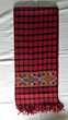 Black and Red check Kullu  shawl