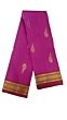 Handmade silk saree pink