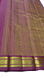 Handmade silk saree pink