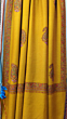 Pure Pashmina Neem Jama Shawl with Fine Sozni Work | Yellow