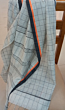 Traditional checkered Santipuri Saree