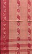Bengal GI tagged Traditional coral cotton Santipuri saree