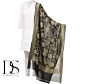 Pure Silk Georgette Zari Jaal Dupatta