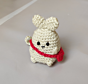 Amigurumi Bunny Bag Charm | Handmade Crochet Car Hanging