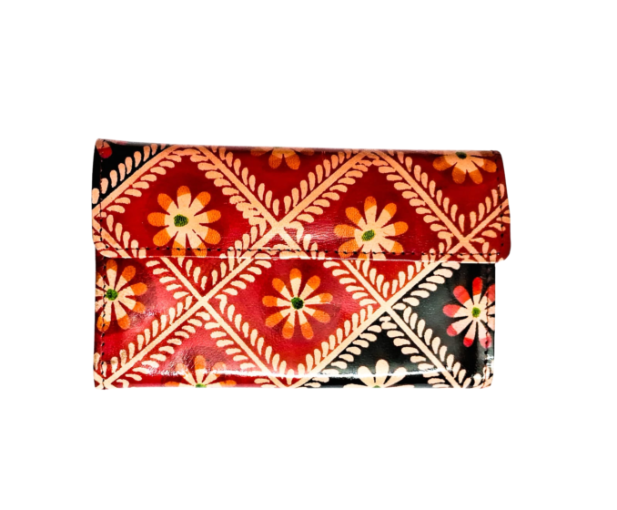 Genuine  Leather Shantiniketan Clutch Bag purse