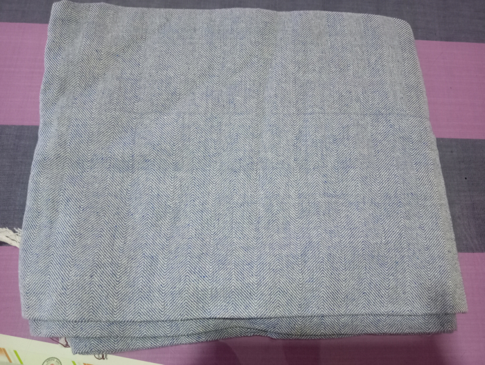 cotton bedsheet blue 