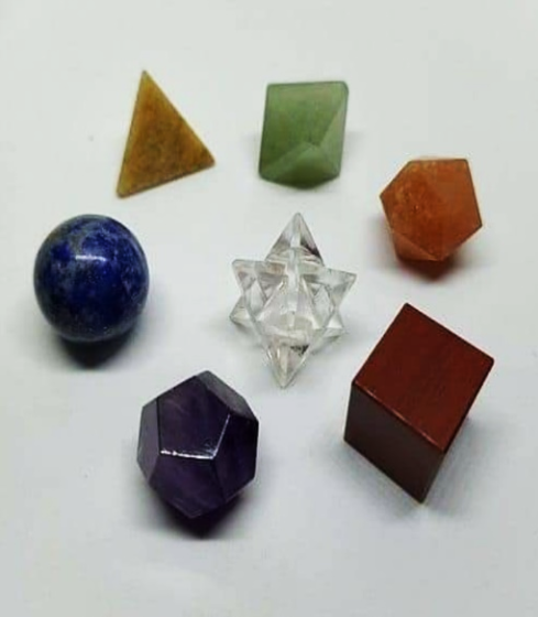Agate Stone Geometry Set