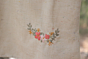 A Line frock with frilled sleeve
