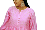 Handloom Chanderi Kurti | Pink