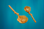 Wooden Cutlery Lotus Flower Spoons Set