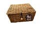 Handicrafted  Water Hyacinth   Storage  Box 