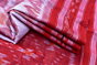 White Red Scot Flower With Bandha Border
