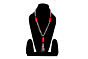RED MULTI COLOR NECKLACE