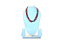 RED GREEN NECKLACE