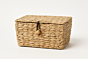 Handicrafted  Water Hyacinth   Storage  Box 
