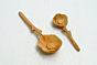 Udayagiri wooden cutlery  lotus flower spoons set