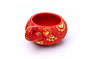 Terracotta Modern Diya - Elephant02 - T- Light Holder