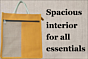 Handmade Eco-Friendly Jute Shopping Bag | 16 Inch x 14 Inch Width