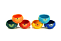Handcrafted Terracotta Round Diyas | Set of 6