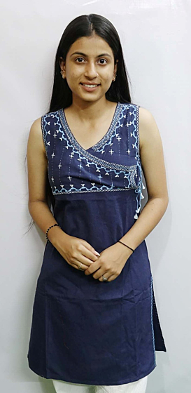 HAND EMBROIDED KURTI FOR GIRLS
