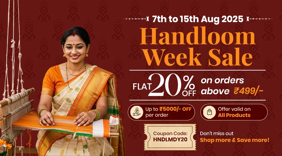 Handloom Day sale, Shop Now